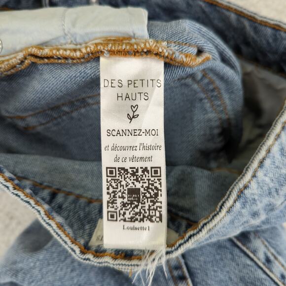 Des Petits Hauts Louisette1‎ Mom Jeans Women's Size 24 Fairly Made - Picture 8 of 10